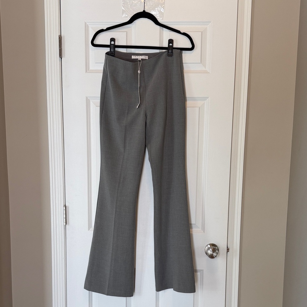 Trina Turk Charcoal Flare Pants
